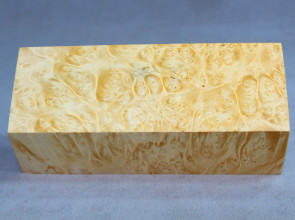 Stabilized Maple Burl Wood Mod Block